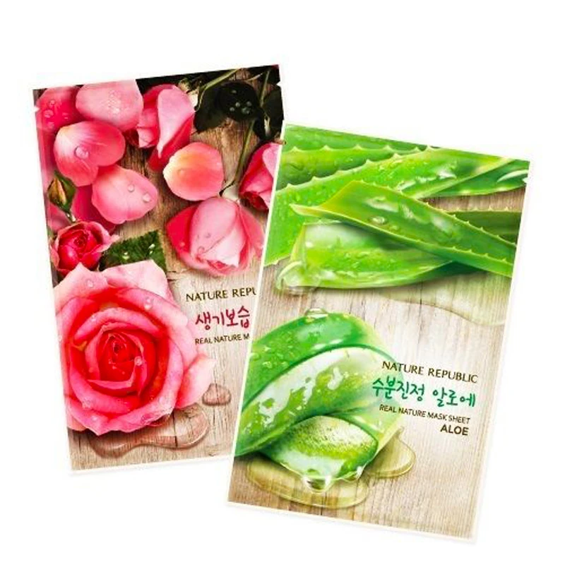 Korean Cosmetics NATURE REPUBLIC Real Nature Mask Sheet