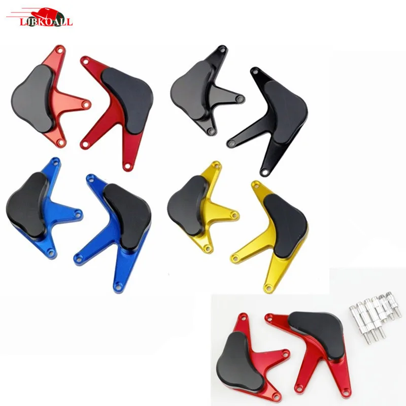 

1 Pair CNC Aluminum Motorcycle Engine Stator Crash Pad Slider Protector Frame Guard For for 2008-2011 Honda CBR1000RR 2009 2010