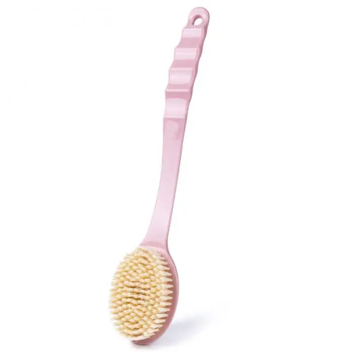 Corpo de Volta Escova de Chuveiro para Homens Alta Qualidade Purificador Esfoliante Long Handled Banho 4 long handled banho escova de chuveiro para homens