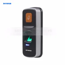 DIYSECUR 1000 Usuários Fingerprint 125 KHz RFID Leitor de Cartão 2 Em 1 Kit Controlador de Acesso Fechadura Da Porta de Plástico Shell