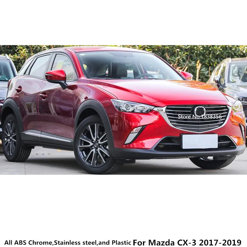  Para Mazda CX-3 CX3 2017 2018 2019 2020 2021 Detector de coche de acero inoxidable Audio interior habla sonido cubierta anillo círculo embellecedor 2 uds _ - AliExpress