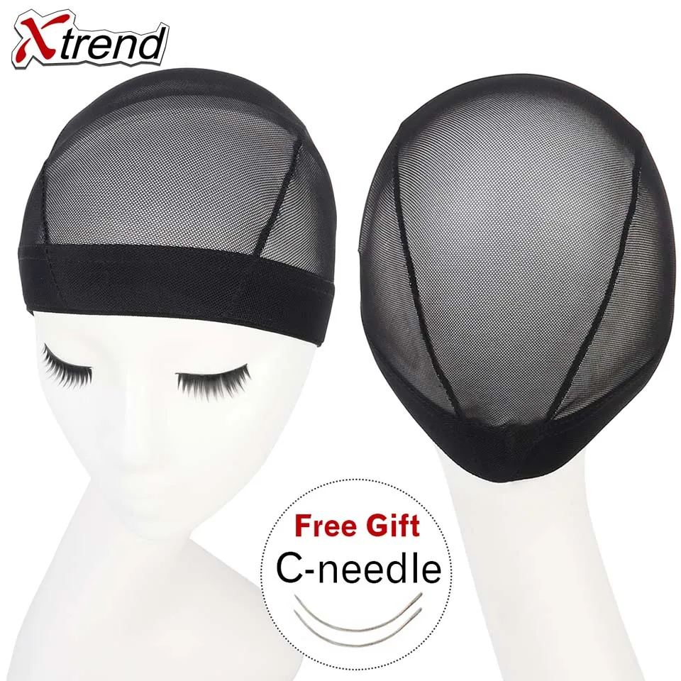 Xtrend 5 Pcs Wig Cap Hair Net Caps For Making Wigs Cheap Spandex Mesh