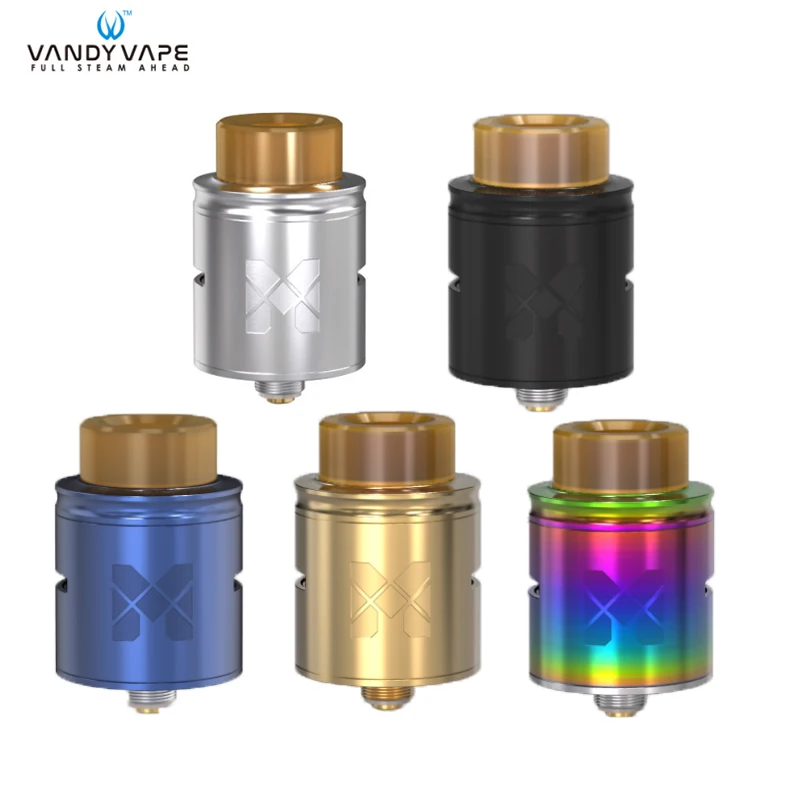 

Original Vandy vape Mesh RDA Tank could be built with mesh coil or wire coil compatable with all 510 thread mod Vape Vaporizer