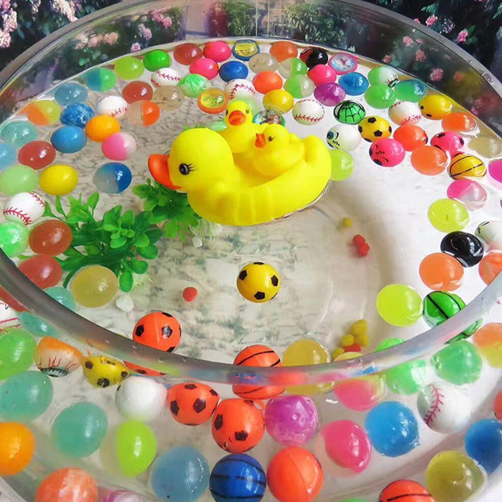 

10Pcs /Lots 25mm High Bounce Ball Rubber Ball Small Bouncy Ball Pinata Fillers Kids Toy Elastic Outdoor Kid Toys