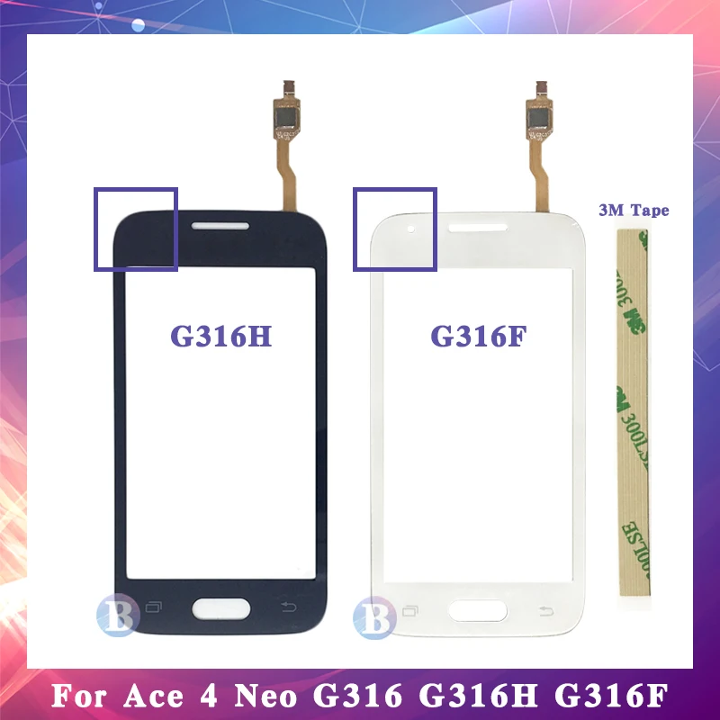 

For Samsung Galaxy DUOS Ace 4 G313 G313F G313H or G316 G316H G316F Touch Screen Digitizer Sensor Outer Glass Lens Panel