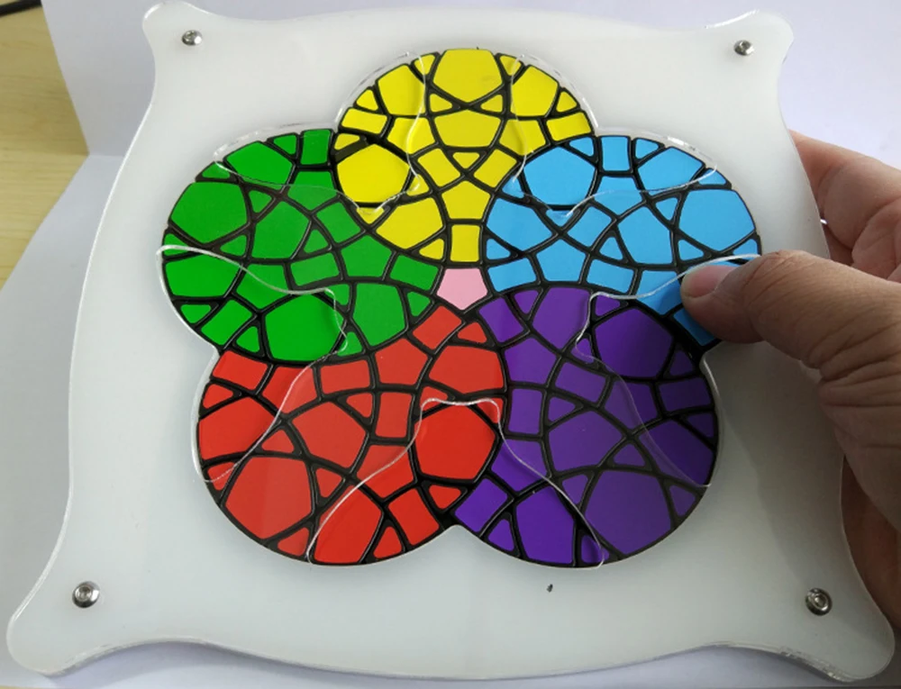 spesifikasi Verypuzzle Geranium V Versi Pesawat Magic Cube Puzzle Cube Mainan Pendidikan untuk Anak anak