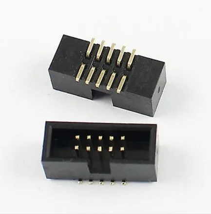 3P 3-Pin Low-profile PH2.0 Shrouded Header Connector Black Pack of 20