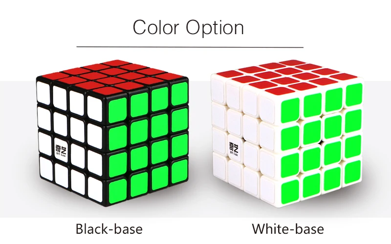 Magic Cube 4X4X4 QiYi QiYuan Stickerless Твист головоломки Скорость Cube 4x4 Обучающие игрушки Новичок игрушки для детей квадратный Cube