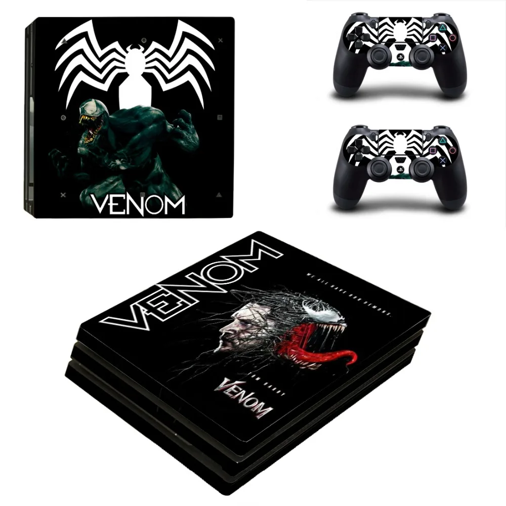 Наклейки Venom PRO для Sony Playstation 4 PS4 консоль контроллер Горячие игровые виниловые