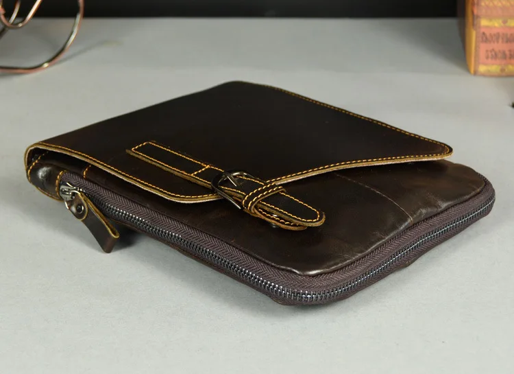 NEWEEKEND для мужчин Натуральная Max масла кожа бизнес сумка тонкий легкий простой iPad сумки мессенджер Мужской Для LZ-1501