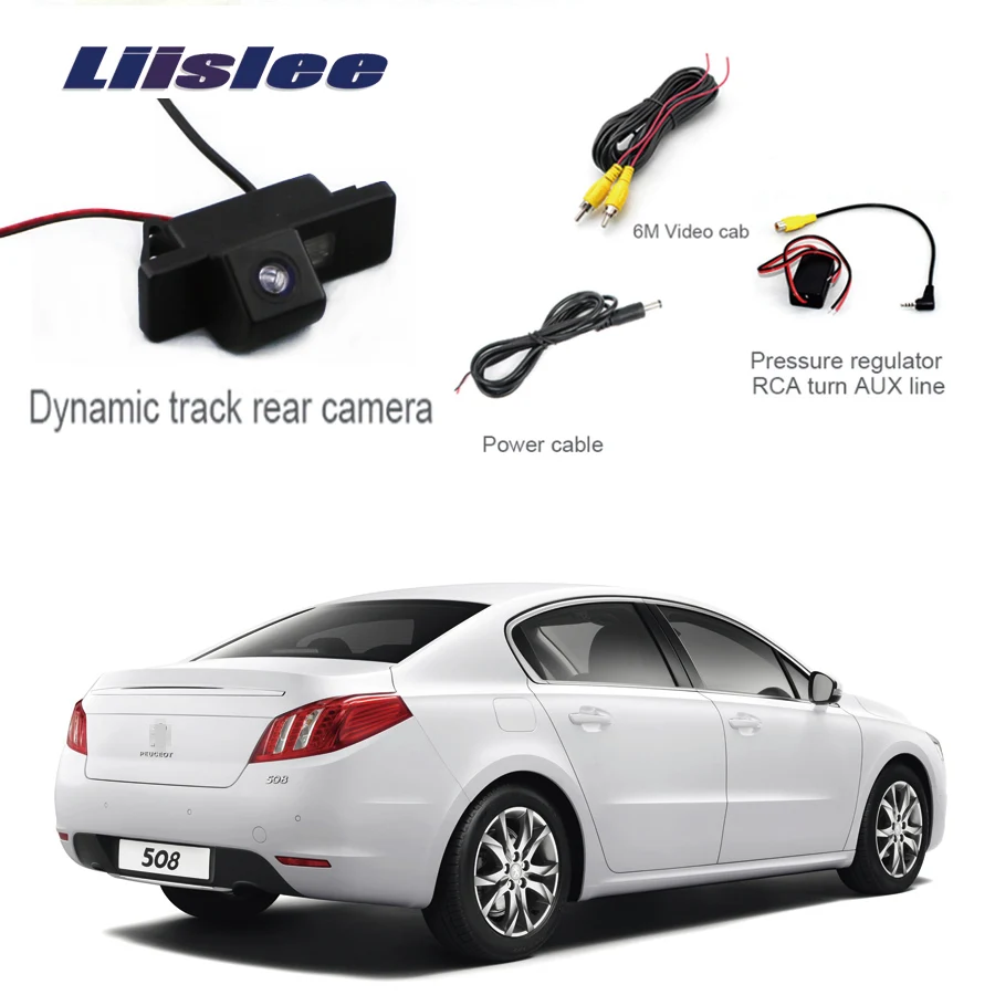 

Liislee Parking Rear View hd Camera For Peugeot 508 2010~2018 car Reverse Backup high quality Camera car HD CCD Night Vision