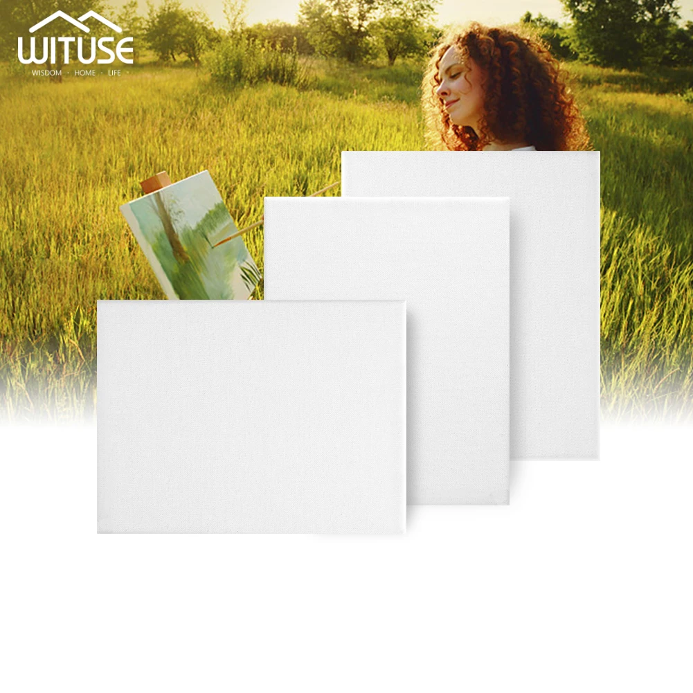 

White Blank Square Artist Canvas Art Painting Board Framed For Canvas Oil Painting,Wooden Board Frame For Primed Acrylic Paint