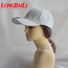 LongBaiLi вельветовые высококачественные белые бейсболки Snapback спортивные шапки женские BSDB064