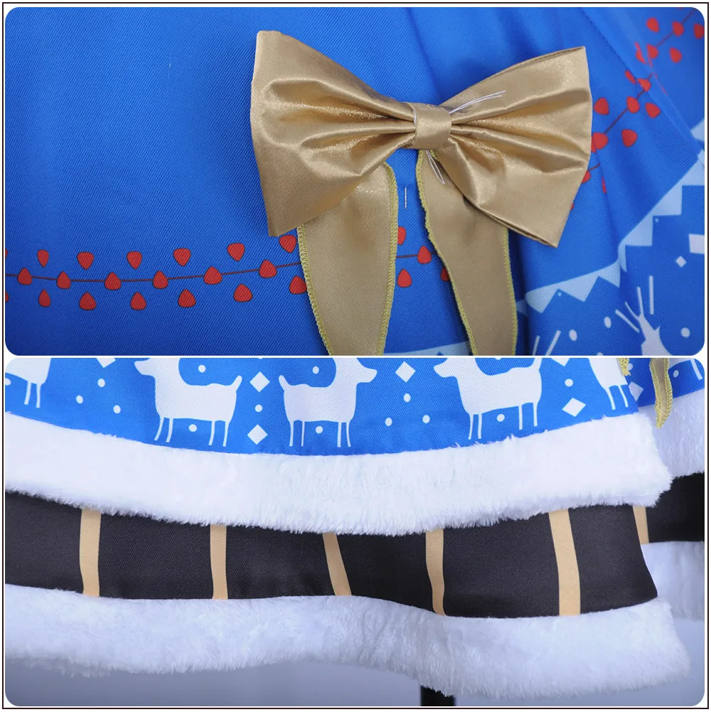 Карнавальный костюм Love Live! Женское платье корсет без рукавов Umi Sonoda для игр