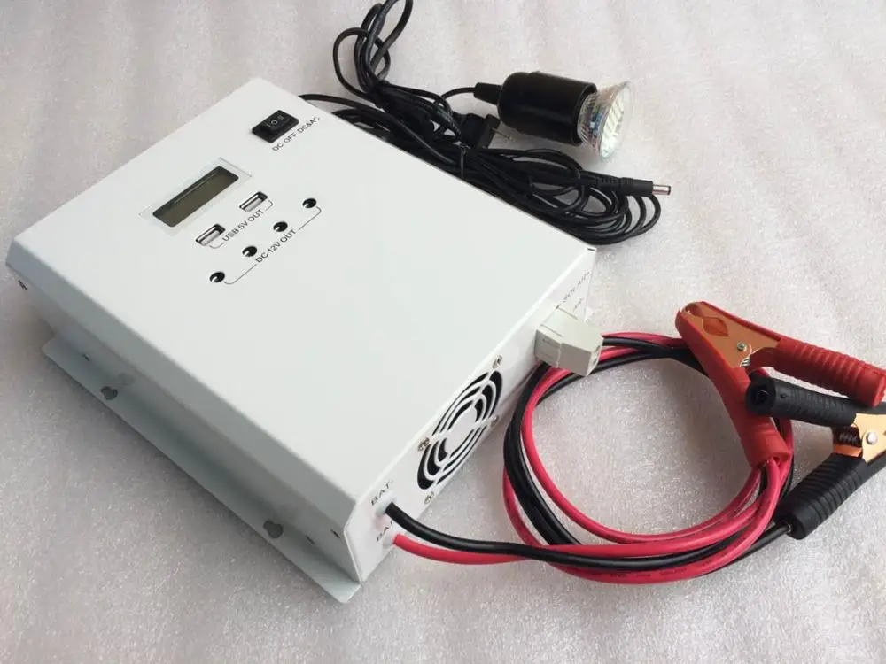 

1000W/1KW off grid inverter integrated with 25A PWM Solar Charge Controller DC12V AC220V with 5V usb and AC Charger