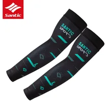 Santic рукав нарукавники для велоспорта Летние Спорт на открытом воздухе Велосипед Беговые рукава Armwarmers Anti UV Баскетбол Гольф защитные манжеты