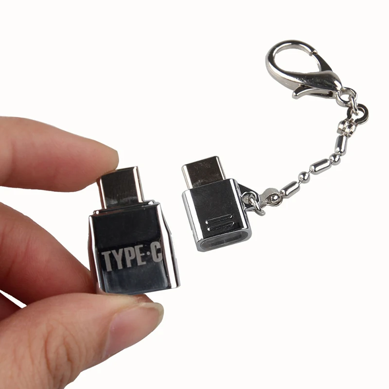 Мини-Сплиттер посылка type-C Jack к Micro адаптеру type C USB-C OTG конвертер применим к Android Аксессуары для мобильных телефонов
