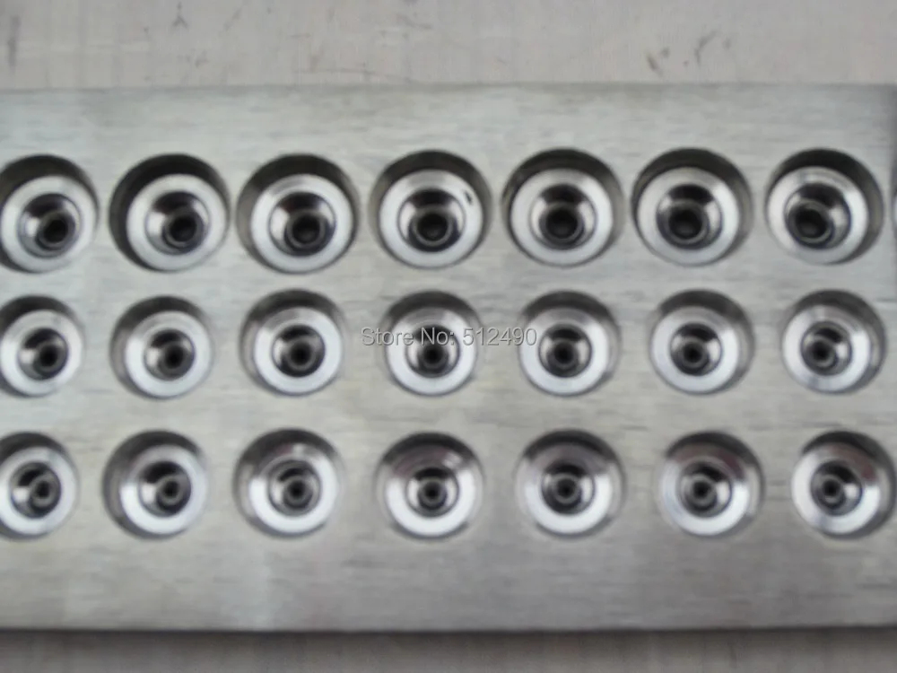 tungsten carbioe fineness dies set 0.26-2.8mm Tungsten Carbide Drawplate 51 Hole number Fineness Dies Set Gold Implement | Украшения и