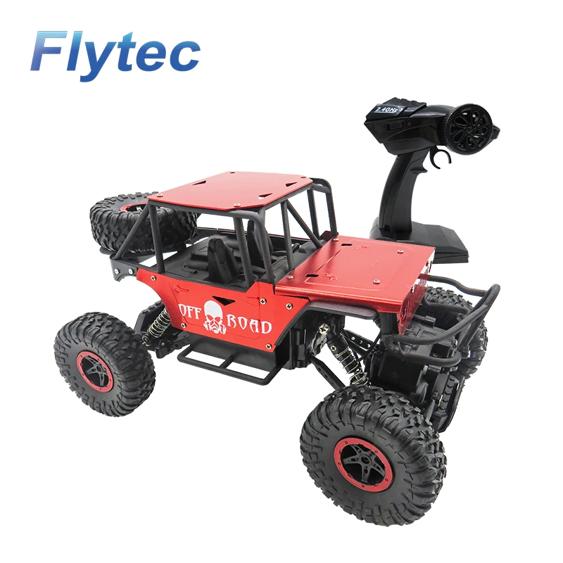 

Flytec 699 1:18 2.4G 4CH Radio Remote Control Machine Alloy Climber 4WD Crawler Off-road Drift RC Car Toys for Children