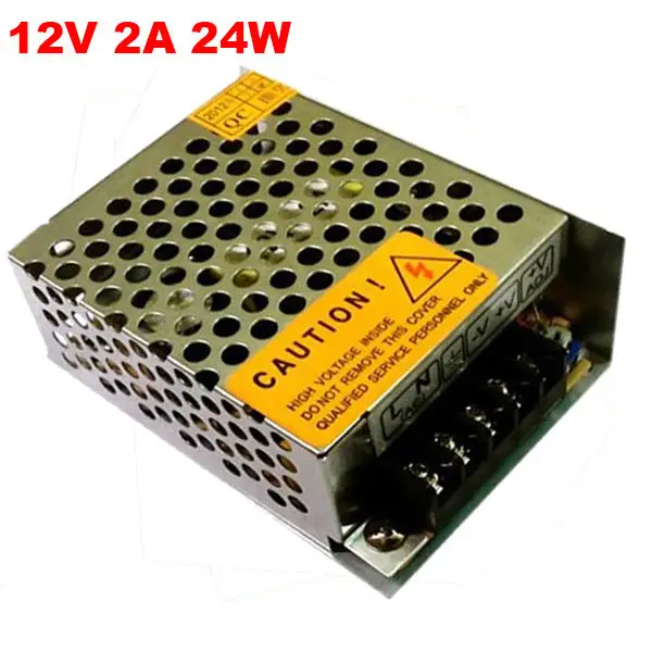 12v 2a power supply 12v 2a led driver dc12v 2a transformer 12v 2a Aluminum AC 110V 220V to 12V
