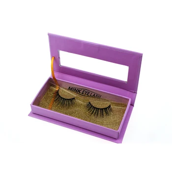 

100 pairs 3d mink lashes with custom box high quality 3D real mink eyelashes luxury mink strip eyelash packaging box