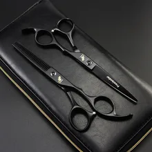 6 дюймов профессиональные ножницы для волос Парикмахерские ножницы режущие филировочные ножницы Инструменты для укладки Парикмахерские ножницы