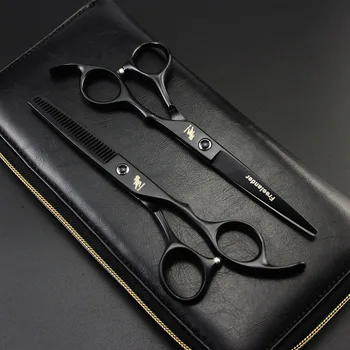 

6inch Professional Hair Scissors hairdressing scissors cutting thinning scissors styling tools Barber Shears