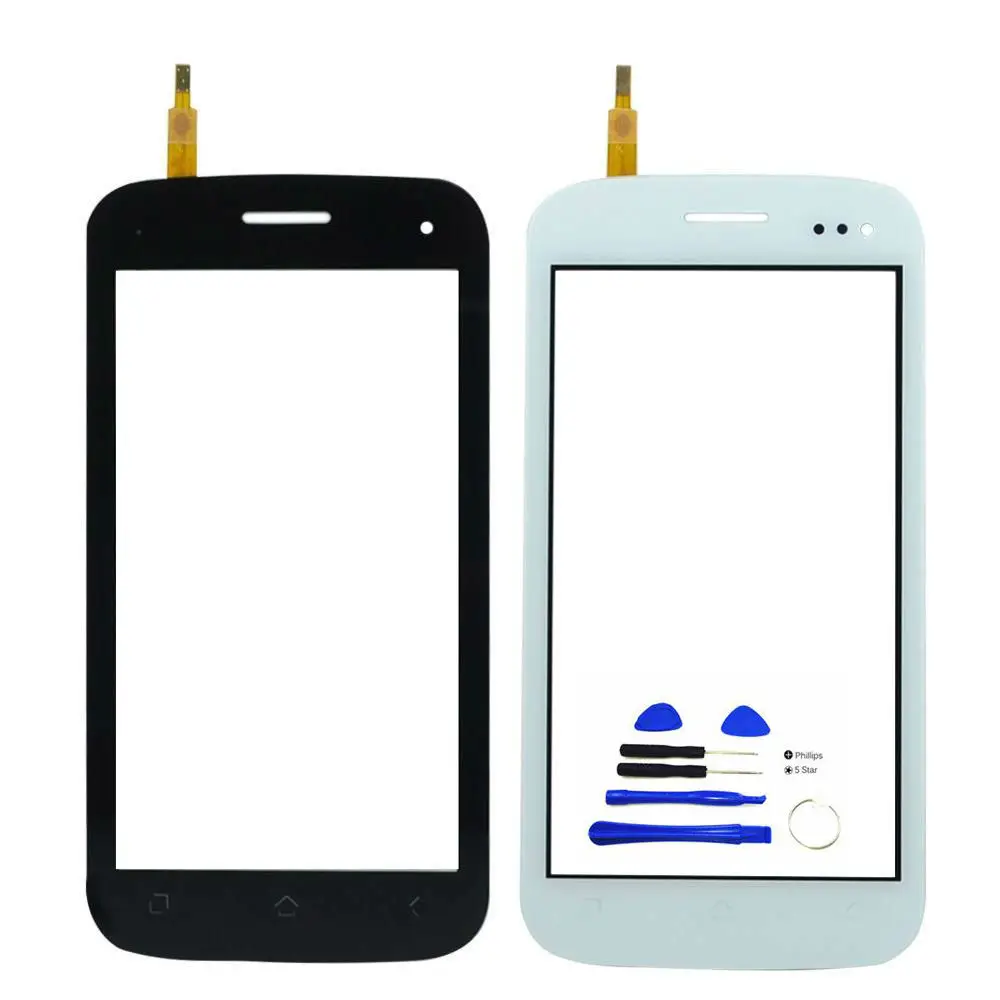 

RTBESTOYZ Phone Touch Screen Sensor For Fly IQ450 IQ 450 Touchscreen Front Panel Glass Touch Screen Digitizer Sensor
