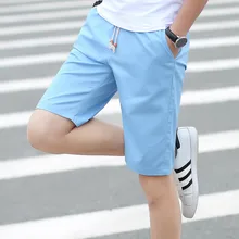 Простые Летние карго шорты мужские хлопковые джоггеры повседневные короткие домашние карманы спортивные однотонные размера плюс хаки черный синий уличная одежда 5XL