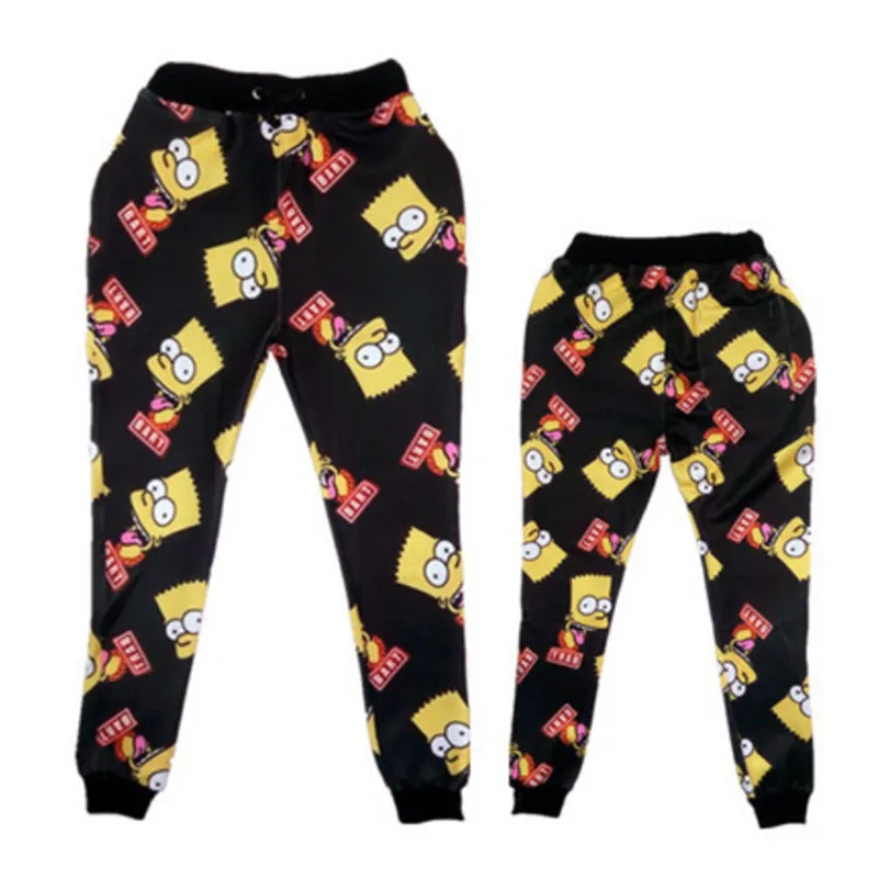 

New Fashion Joggers Pants 3D Graphic Printed Creative Funny Simpson Sweatpants for mens/womens Hip Hop style unisex Trousers