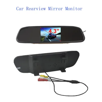 

new HD 4.3 inch TFT LCD Car Rearview Mirror Monitor Car Reverse Monitor Screen 16:9 Color