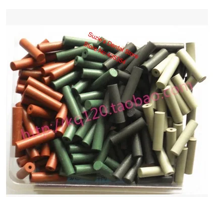 

100pcs Assorted Dental Lab Polishing Stick Silicone Rubber Polishers - 4 colors