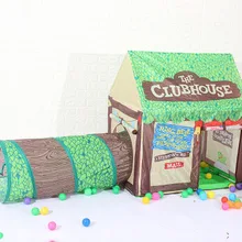 QWZ новая игровая палатка детский туннель детская игрушка палатка-туннель палатка дом Детская палатка полиэтиленовые шары коврик дети для ребенка открытый рождественские подарки