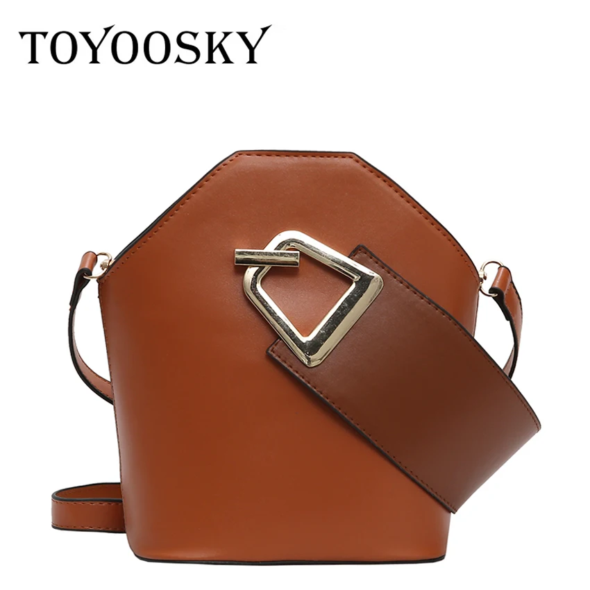 

TOYOOSKY Women Leather Designer Handbags High Quality Crossbody Shoulder Bags Ladies Fashion Brand Portable Wristlets Package