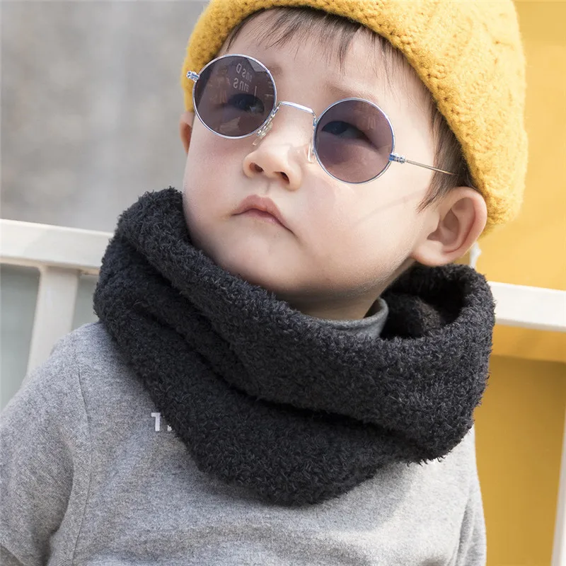  Warm Children banda Winter Scarf Kid Boy Girl Neck Collars women's scarves handkerchief hijab scarf 40MA0419
