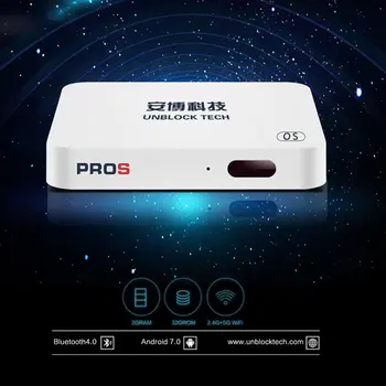 

Gen 7 U-box PROS Smart Android TV Box 2GB Ram 32GB Rom
