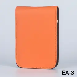 Модные оранжевые 12 ручка кожаная сумка может быть установлен 12 шт. роскошный бизнес-подарочные ручки