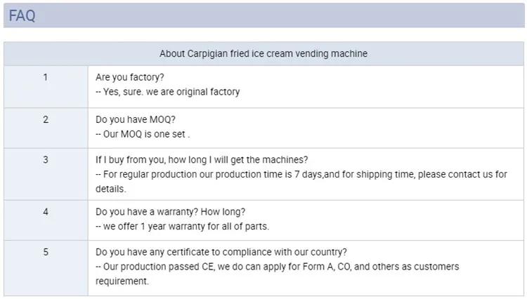 FAQ