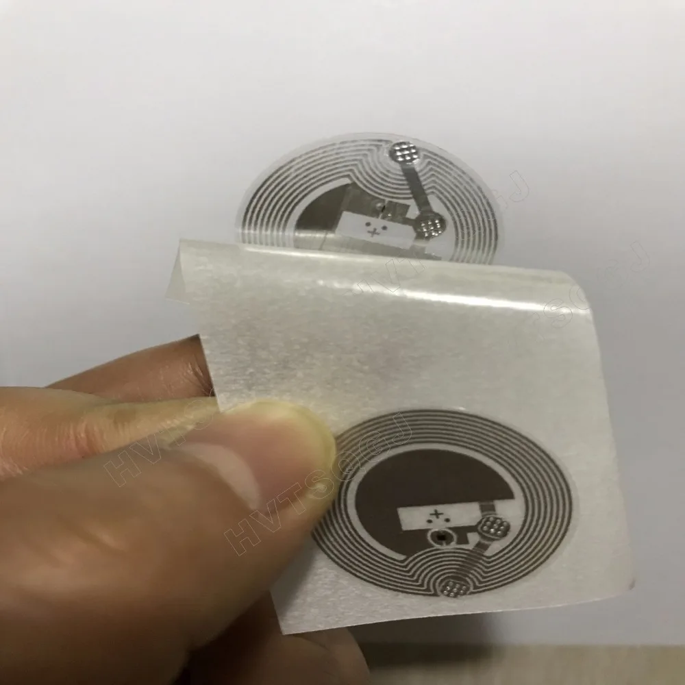 100 шт./лот nfc 215 чиповая бирка 13 56 МГц 144 байт RFID для электронного кошелька поддержки