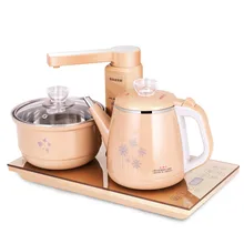 Электрический чайник полностью автоматическая верхняя бутылка воды Электрический кипит сделать чай с чайником