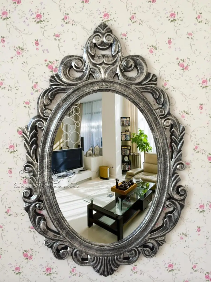 Встроенное зеркало, настенные декоративные зеркала, рамка из смолы, зеркало для ванной комнаты, скидка