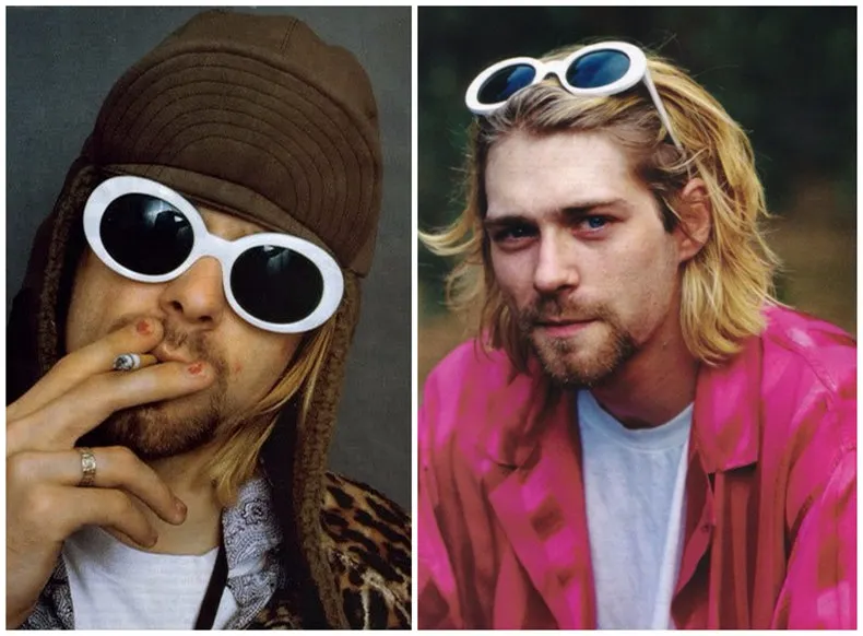 YOOSKE plout очки NIRVANA Kurt Cobain Круглые Солнцезащитные очки для женщин и мужчин брендовые дизайнерские очки ретро солнцезащитные очки UV400