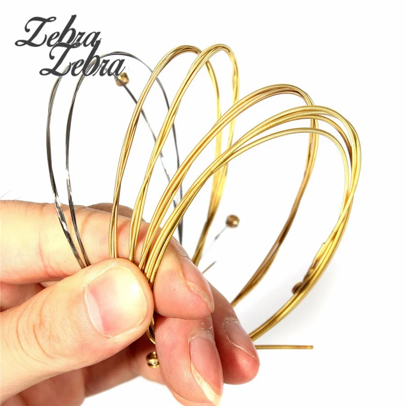 

6 pcs/ Set Acoustic Guitar String Musical Instruments Accessories steel Strign For Guitarra Bass Parts & Accessories