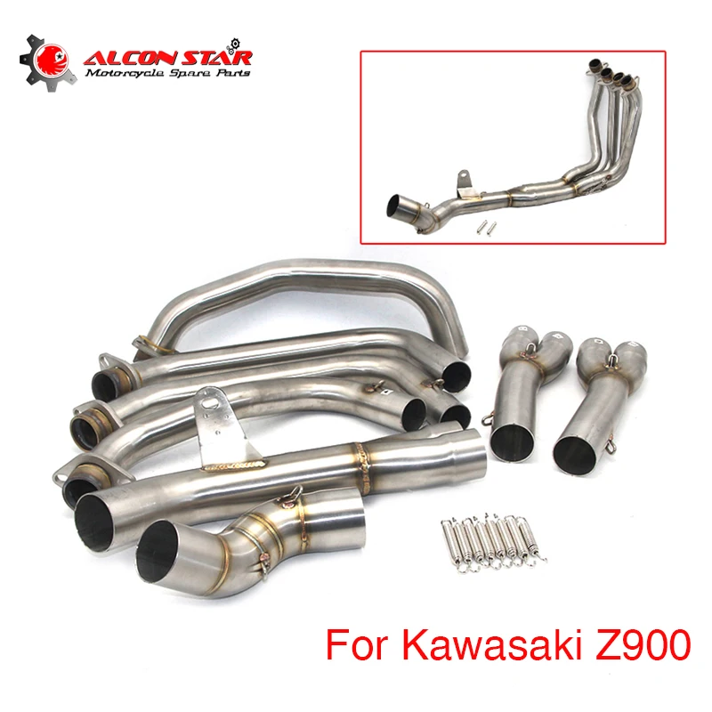 Alconstar Модифицированная выхлопная труба с полной системой для Kawasaki Z900 2017 | Выхлопные трубы и системы -32976622567