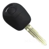 OkeyTech 2 Button Auto Key Blank Shell Fob for Ssangyong Actyon Sport Kyron Rexton with Uncut Blade Remote Key Shell Replacement ► Photo 2/6