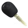 OkeyTech-coquille vide pour clé Auto | 2 boutons pour Ssangyong Actyon Sport Kyron Rexton avec lame non coupée remplacement de coque de clé à distance ► Photo 2/6