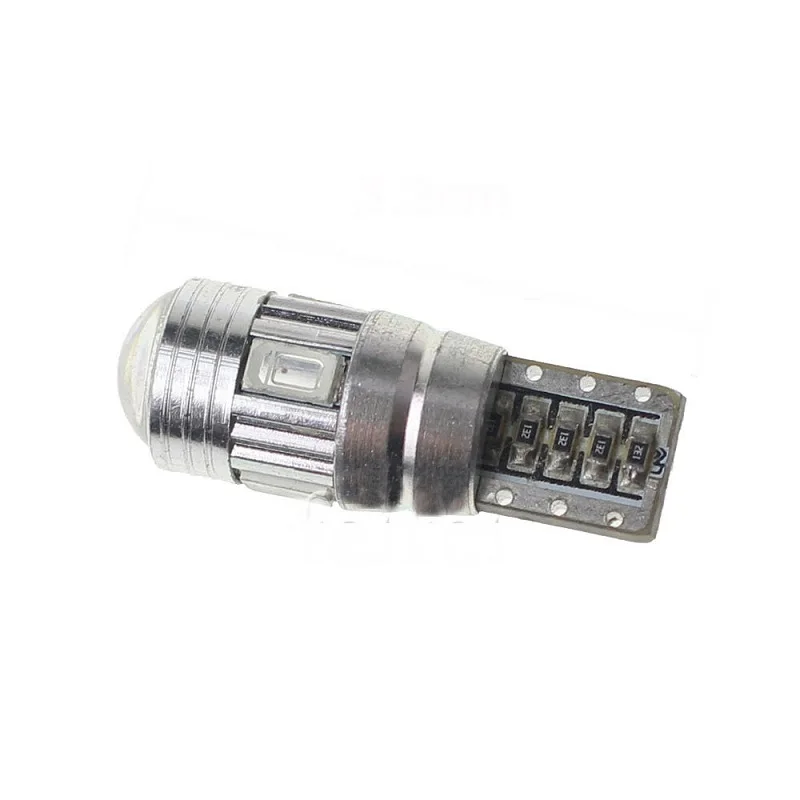 

3W DC12V White Bule Red Yellow T10 Canbus 6SMD 5630 Len No Error Car LED Light Bulb Clearance Lights 1PCS JTCL044-1-ly