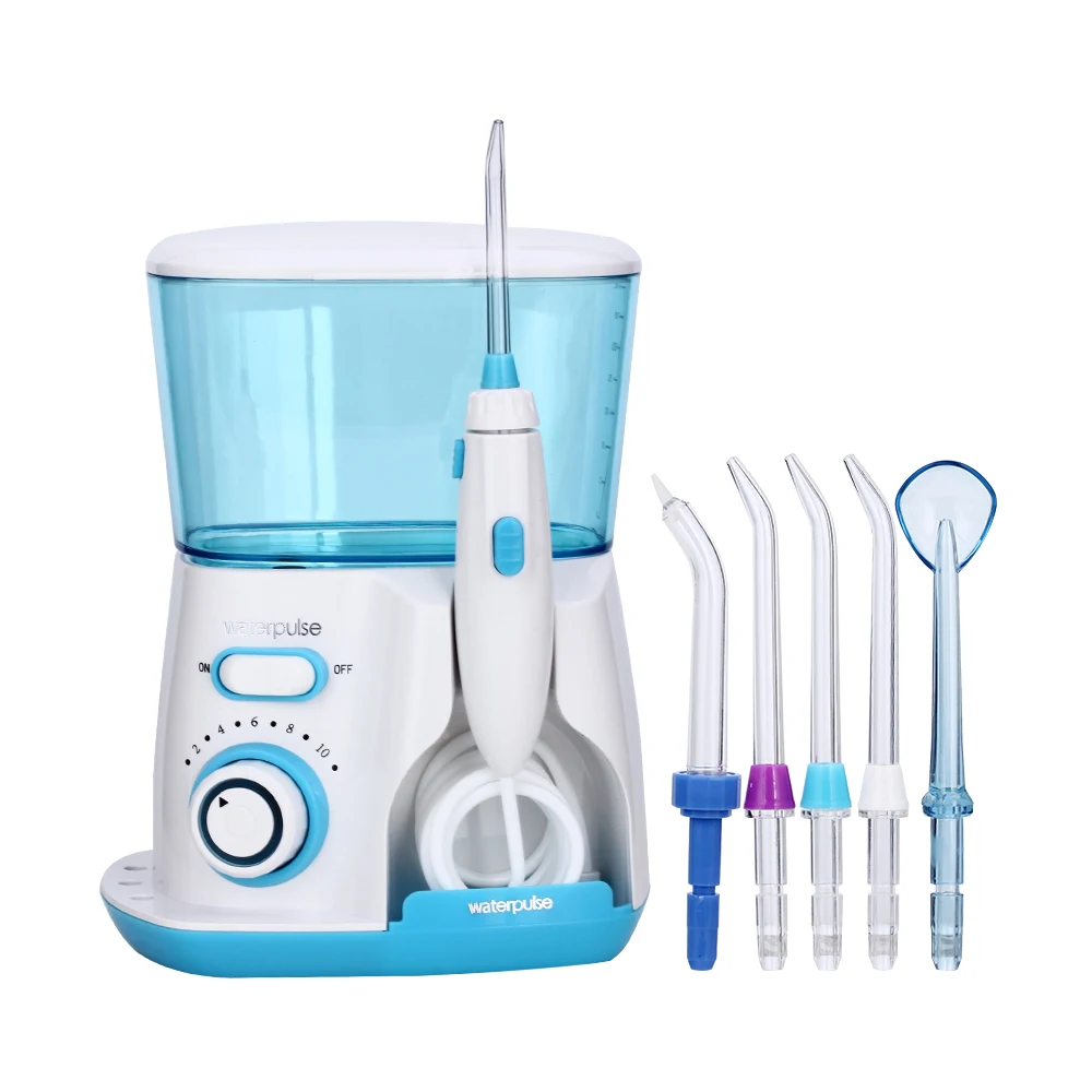 

Waterpulse Dental Flosser V300 800ml Dental Irrigator Powerful Flosser Dental Water Jet Oral Hygiene Water Tooth Flosser