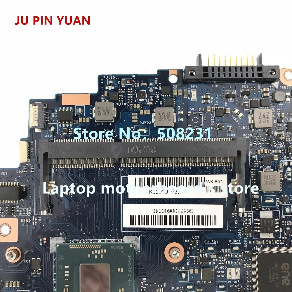 JU PIN юаней ZBWAA LA-B303P материнская плата для ноутбука Toshiba Satellite C55-B5202 C55-B платы с N2840 ЦП