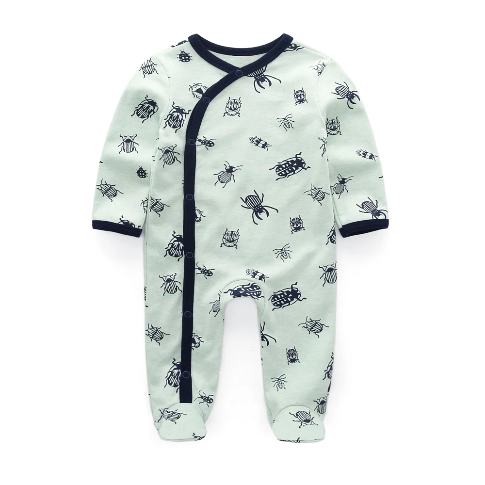 3 шт./компл. детские комбинезоны из хлопка Roupas de bebe menino Одежда для новорожденных